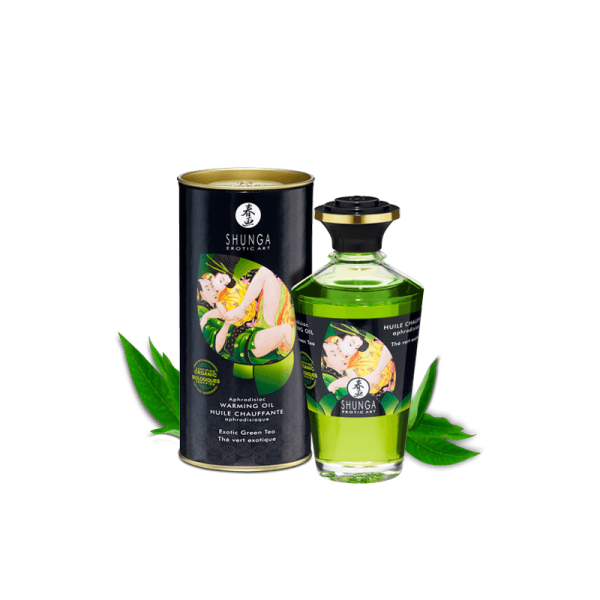 Huile aphrodisiaque organique - Thé vert exotique