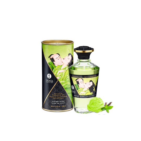 Huile chauffante aphrodisiaque - Sorbet de minuit 100ml