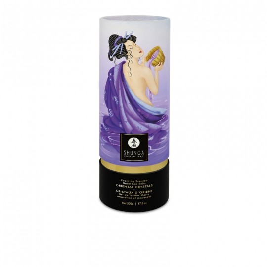 Sel de bain moussant - Cristaux d'orient - Fruits Exotiques