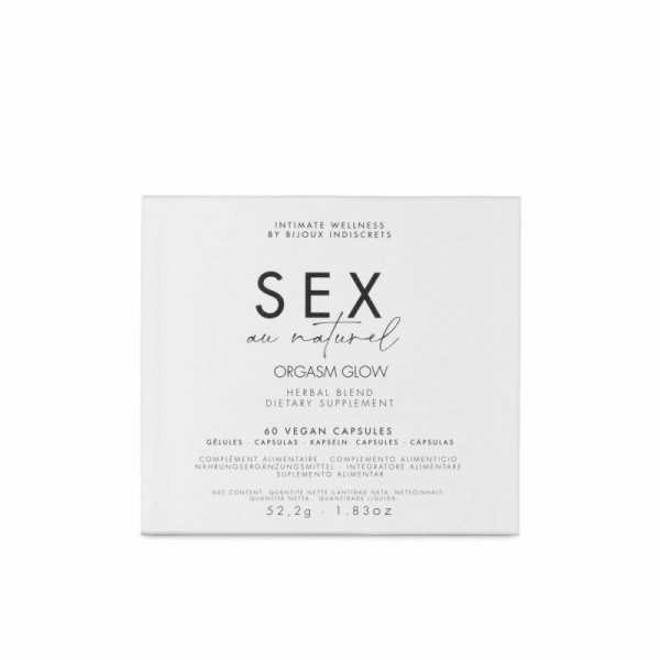 Orgasm glow complément alimentaire - SEX au naturel - Bijoux indiscrets