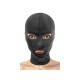 Cagoule ouvertures yeux et bouche Fetish Tentation