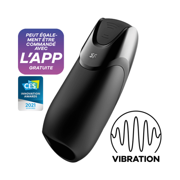 Men Vibration Connect App - Noir