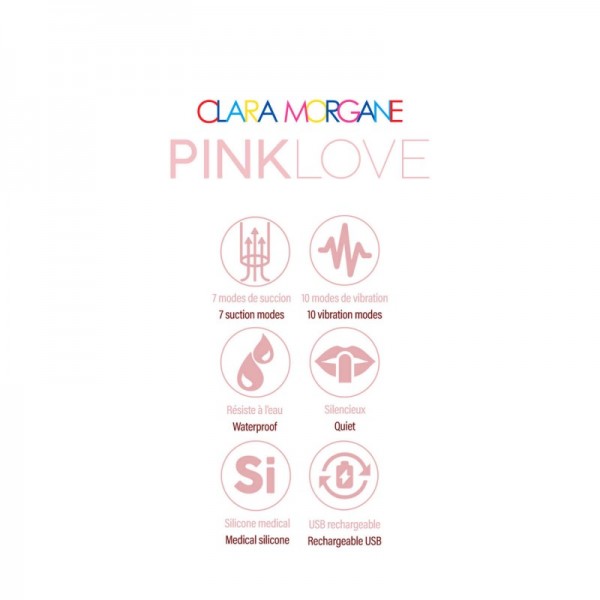 Pink love - Stimulateur clitoridien