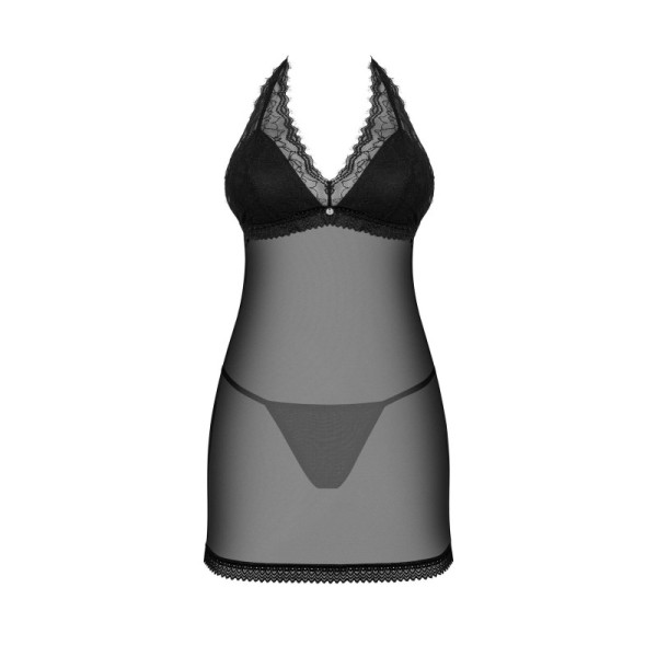 Medilla nuisette et string - Noire