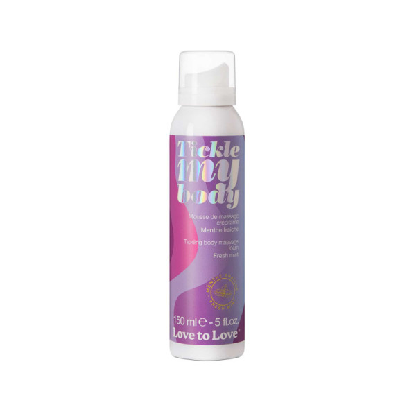 Mousse de massage Tickle My Body Menthe - 150ML