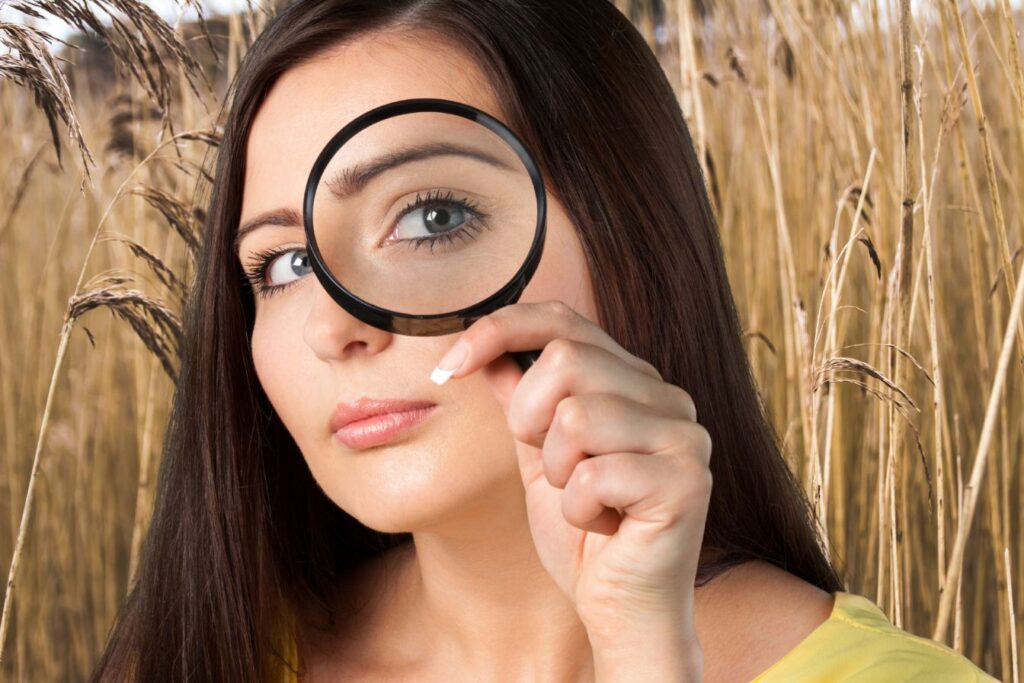 femme en recherche