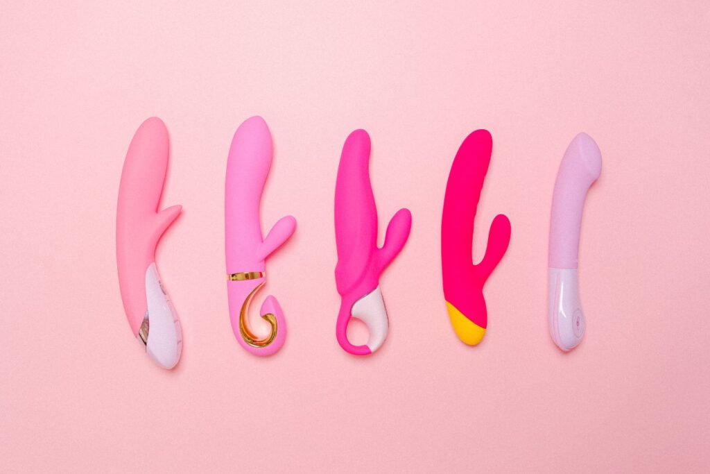 plusieurs vibromasseur de formes différente
