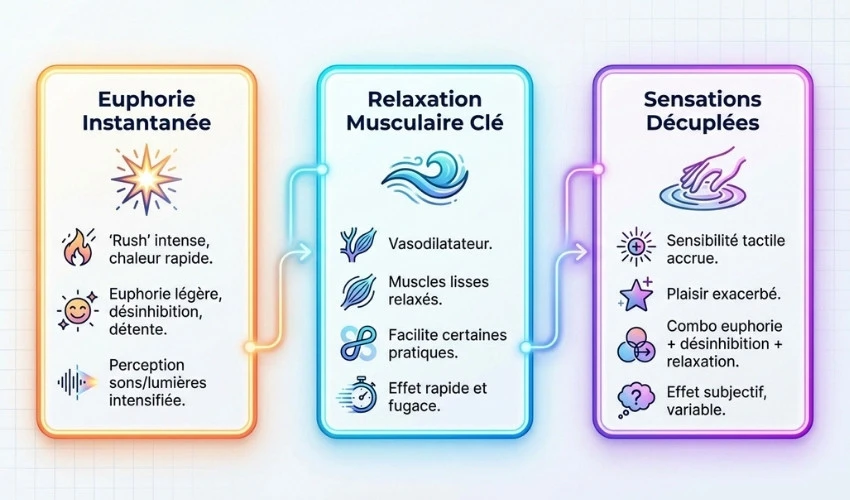 liste des effets du poppers
