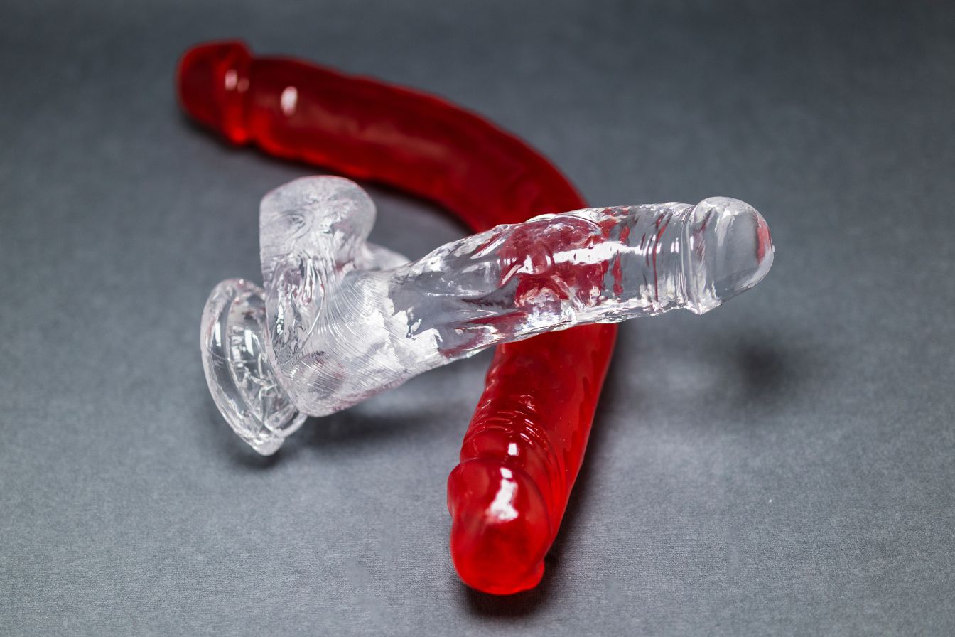 Double dildo et un gode