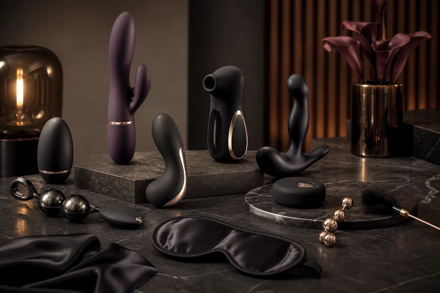 Accessoires de plaisir intime pour explorer sensations en solo ou à deux